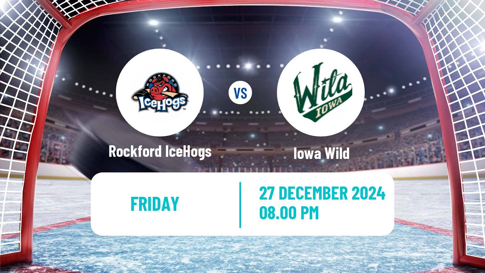 Hockey AHL Rockford IceHogs - Iowa Wild