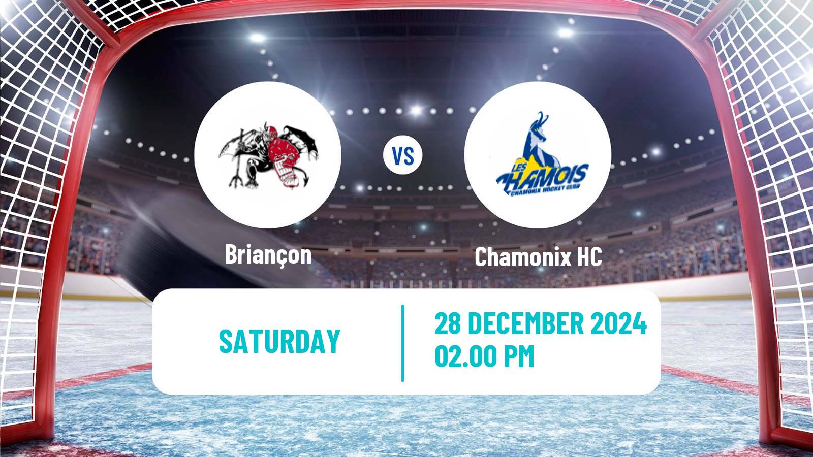 Hockey French Ligue Magnus Briançon - Chamonix