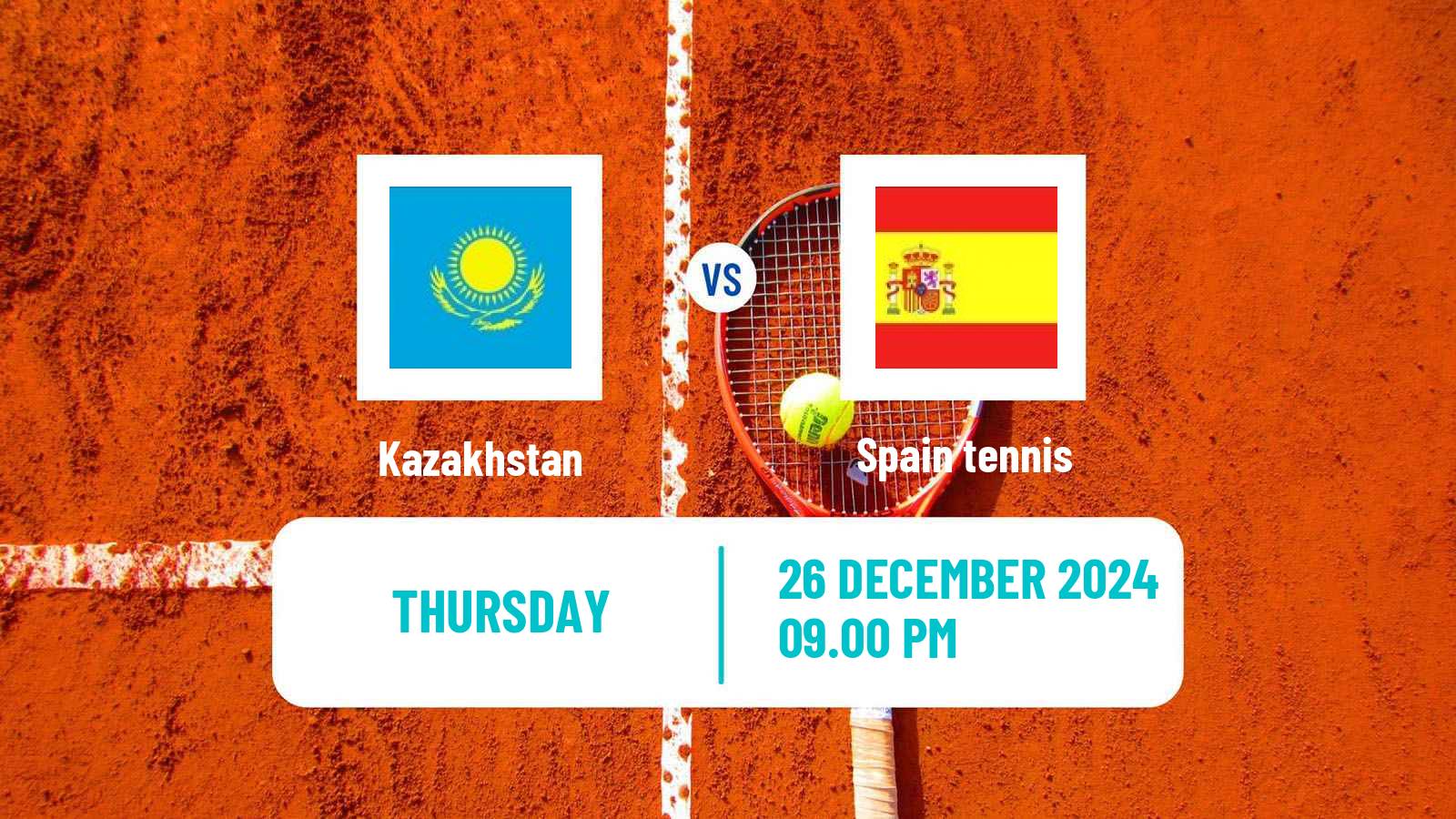 Tennis United Cup Teams Mix Tennis Kazakhstan - Spain