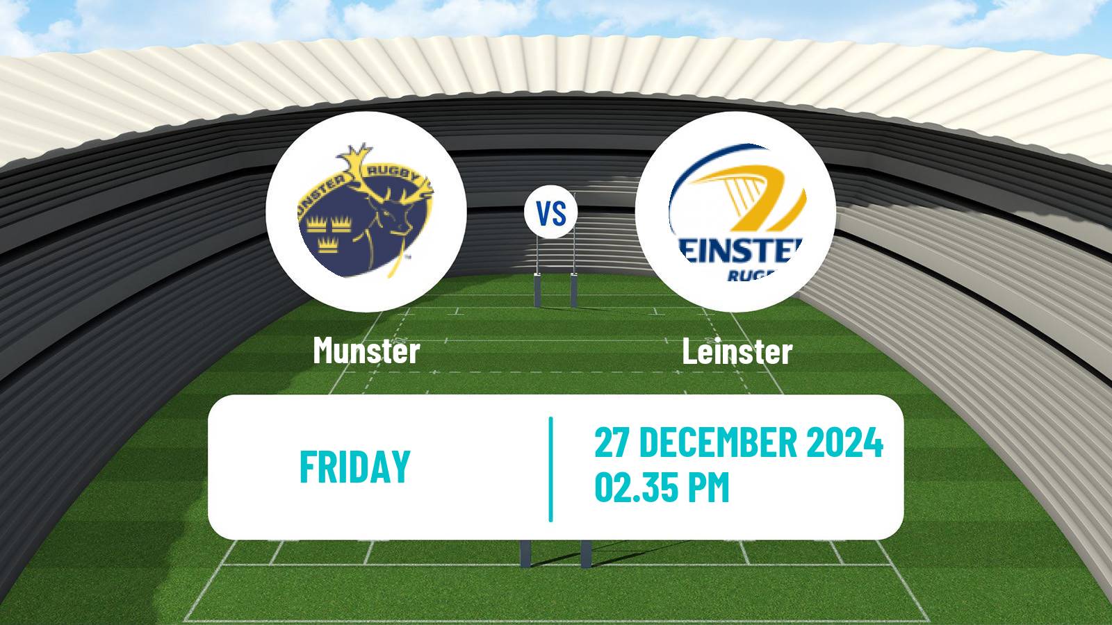 Rugby union United Rugby Championship Munster - Leinster