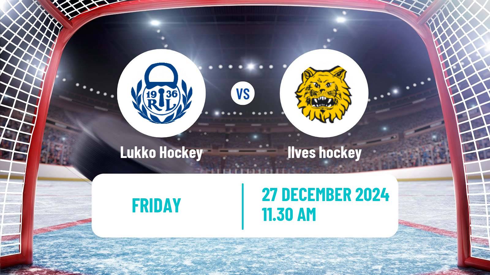 Hockey Finnish SM-liiga Lukko - Ilves