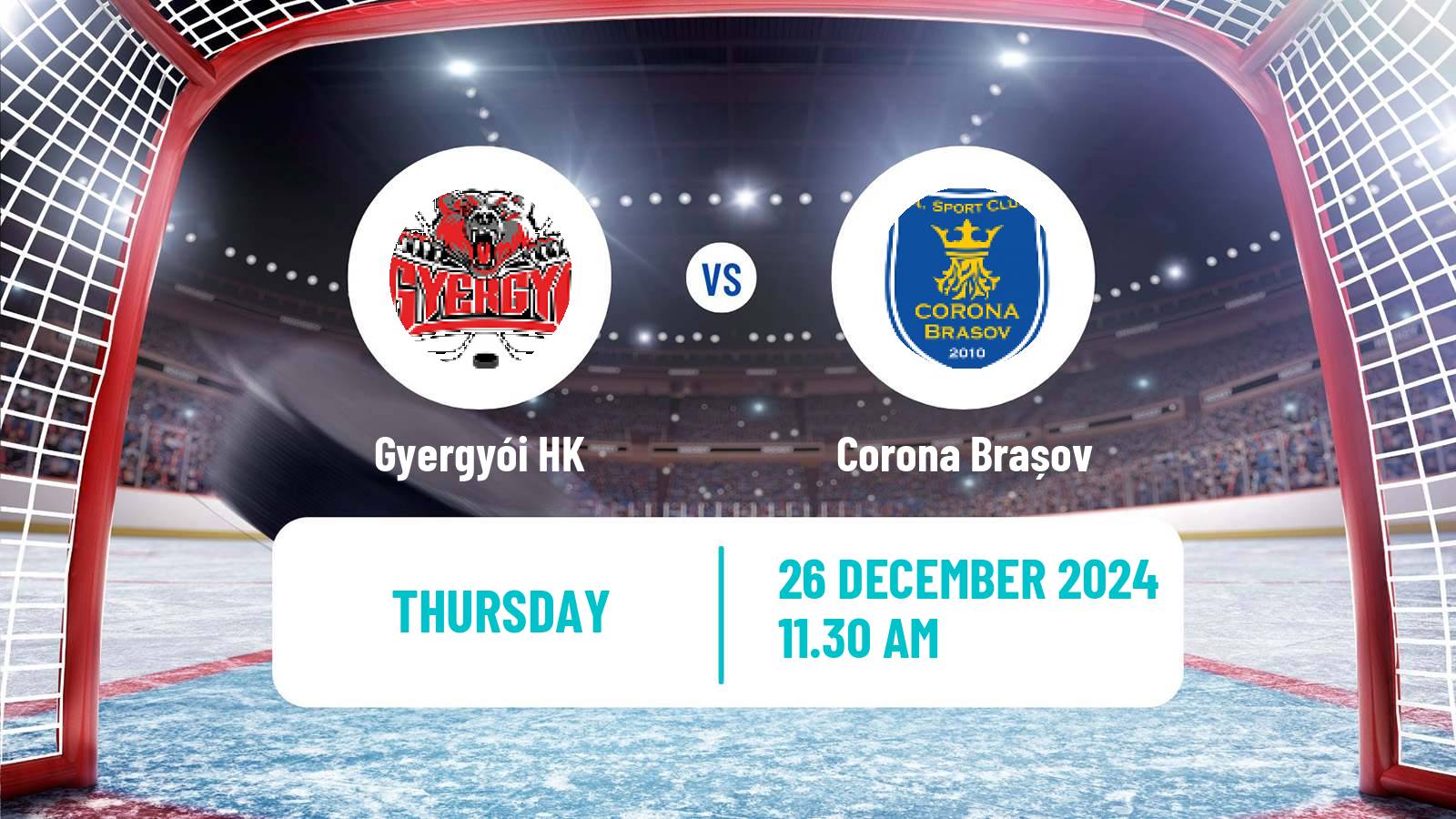 Hockey Hungarian Erste Liga Hockey Gyergyói - Corona Brașov