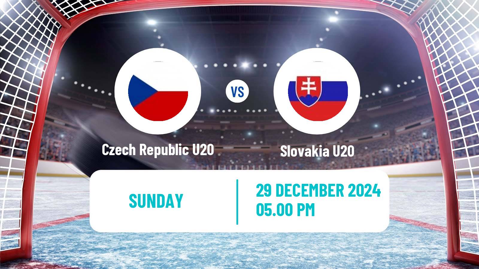 Hockey IIHF World U20 Championship Czech Republic U20 - Slovakia U20