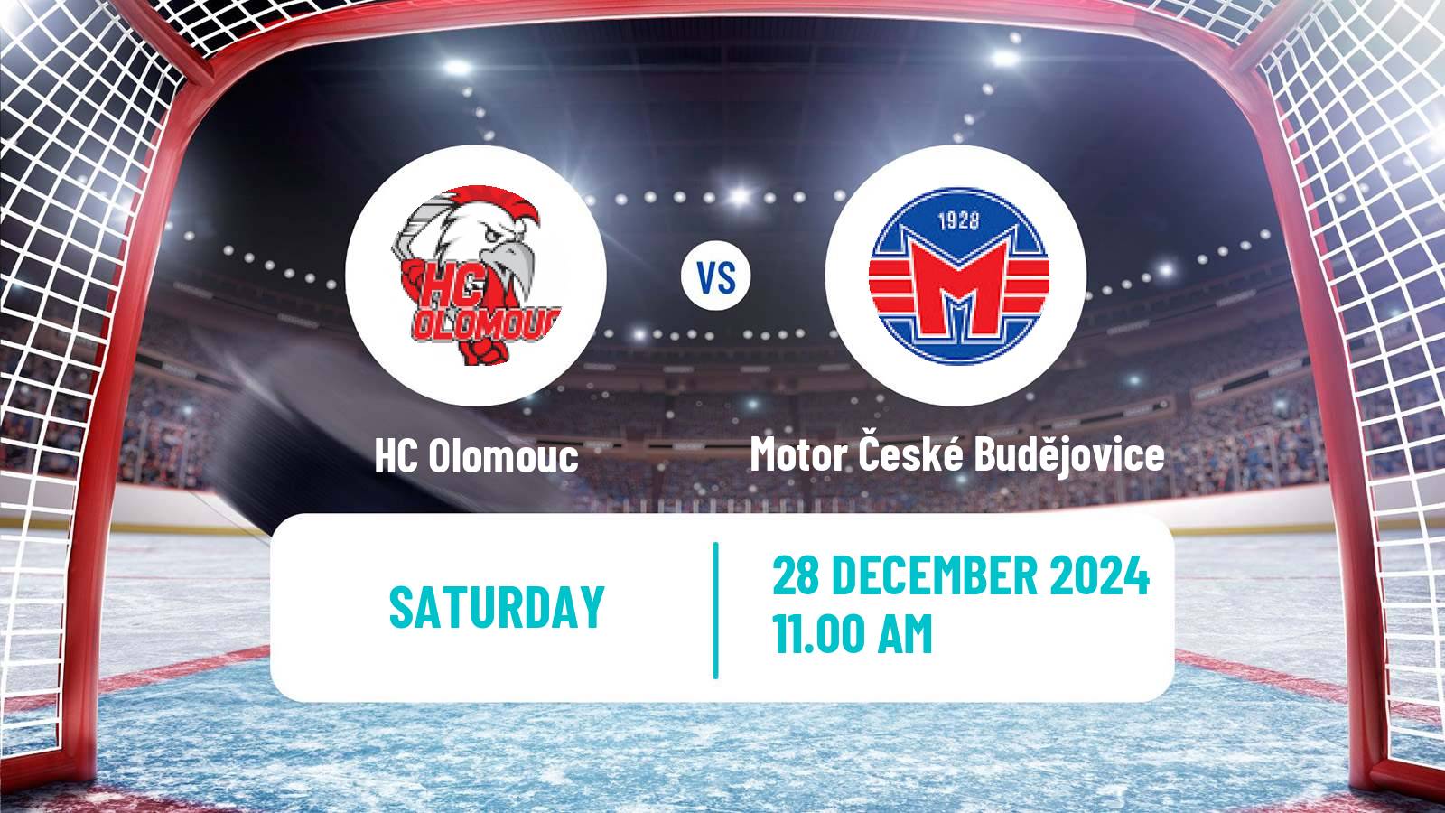 Hockey Czech Extraliga Olomouc - Motor České Budějovice