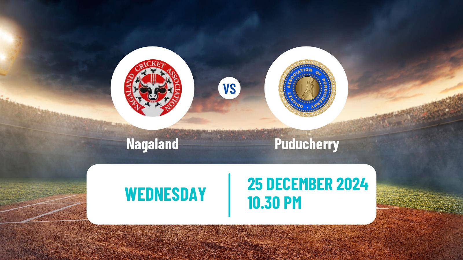 Cricket Vijay Hazare Trophy Nagaland - Puducherry