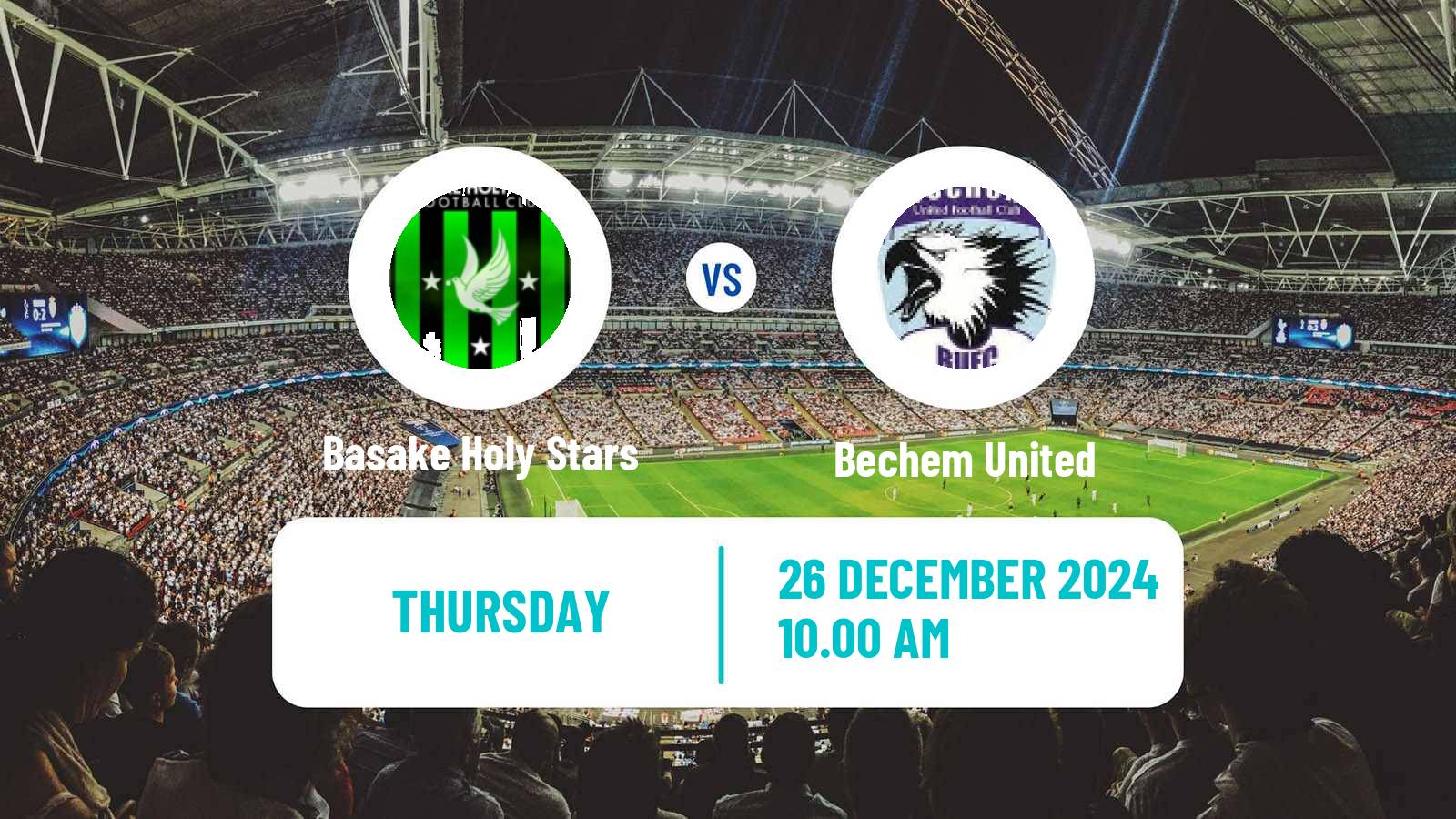 Soccer Ghanaian Premier League Basake Holy Stars - Bechem United