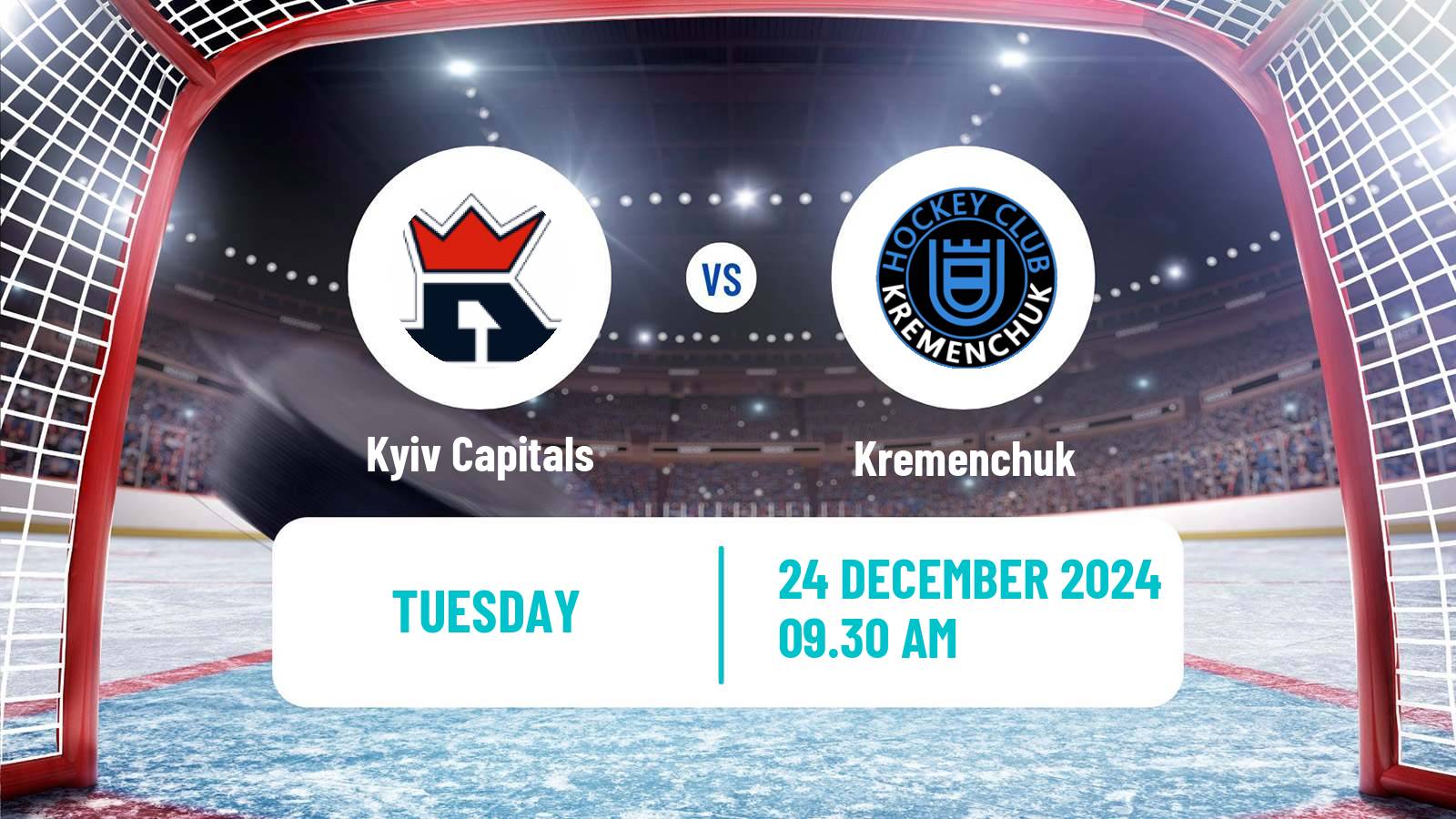 Hockey Ukrainian UHL Kyiv Capitals - Kremenchuk