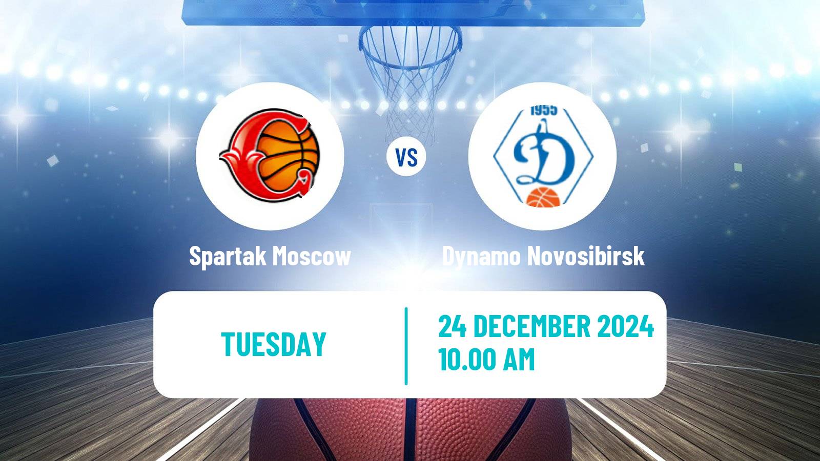 Basketball Russian Premier League Basketball Women Spartak Moscow - Dynamo Novosibirsk