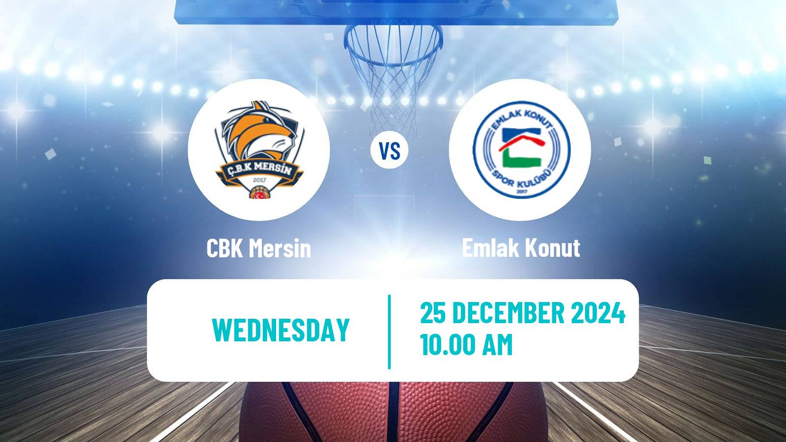 Basketball Turkish Basketball League Women CBK Mersin - Emlak Konut