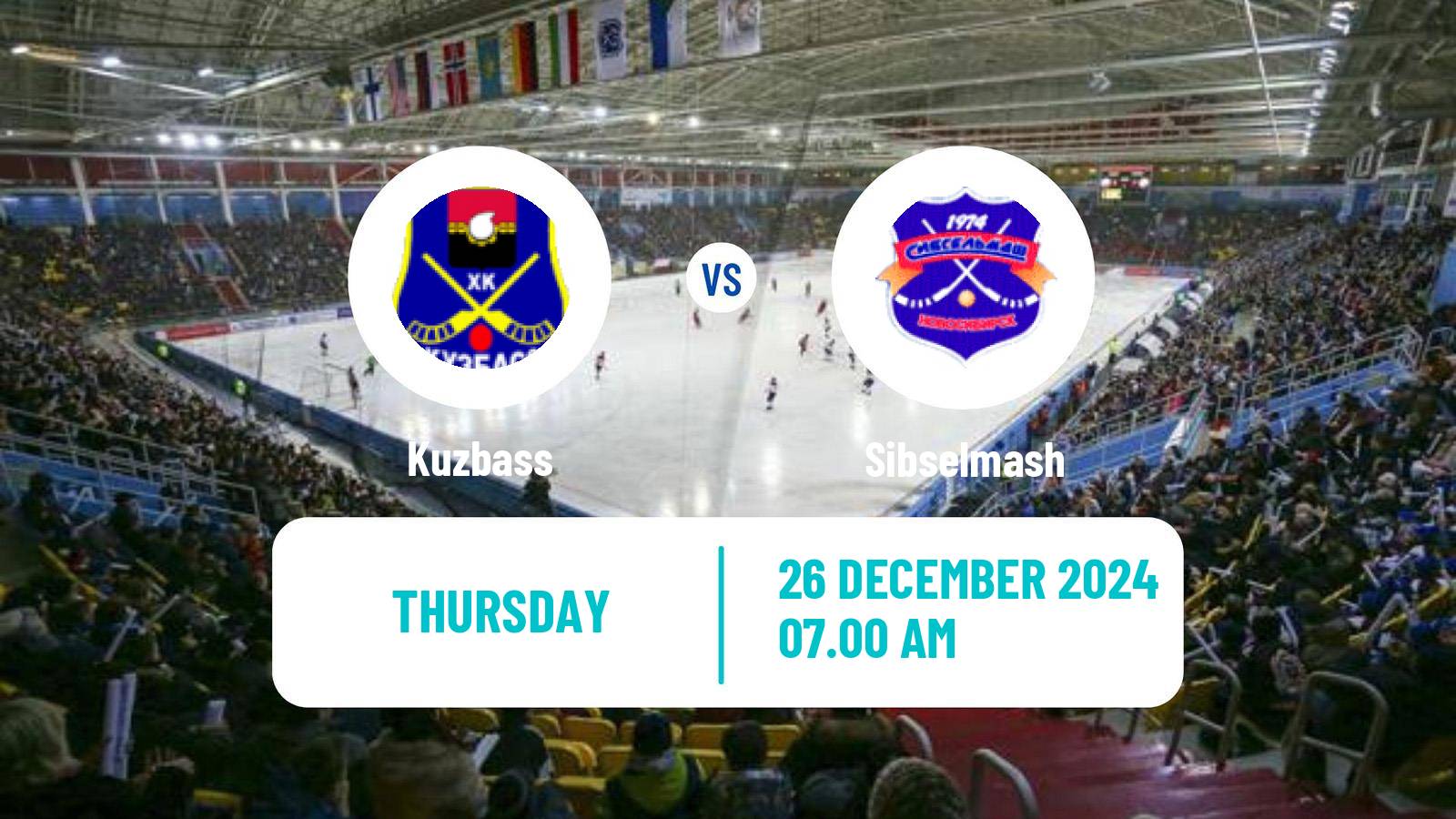 Bandy Russian Super League Bandy Kuzbass - Sibselmash