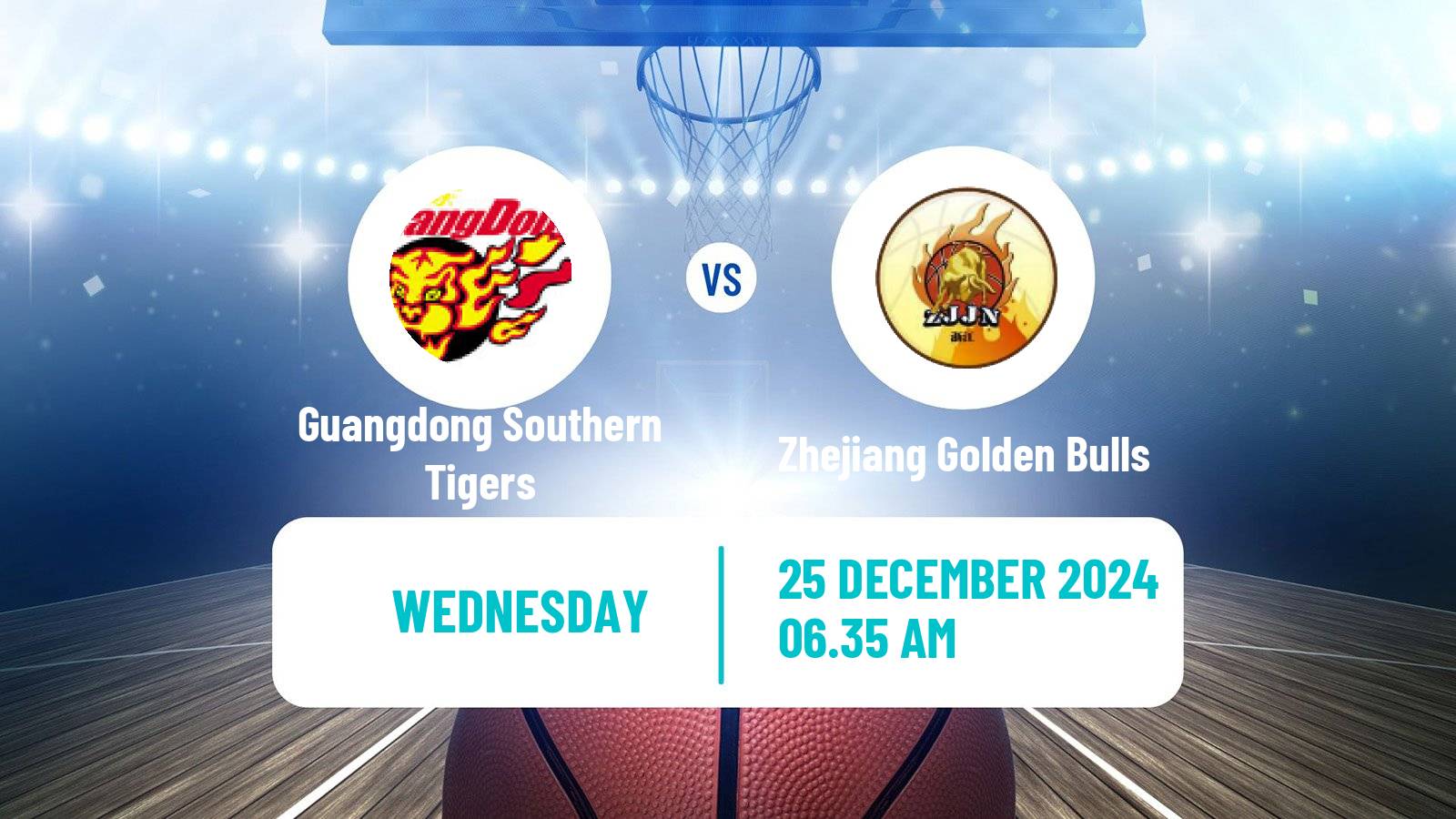 Basketball CBA Guangdong Southern Tigers - Zhejiang Golden Bulls