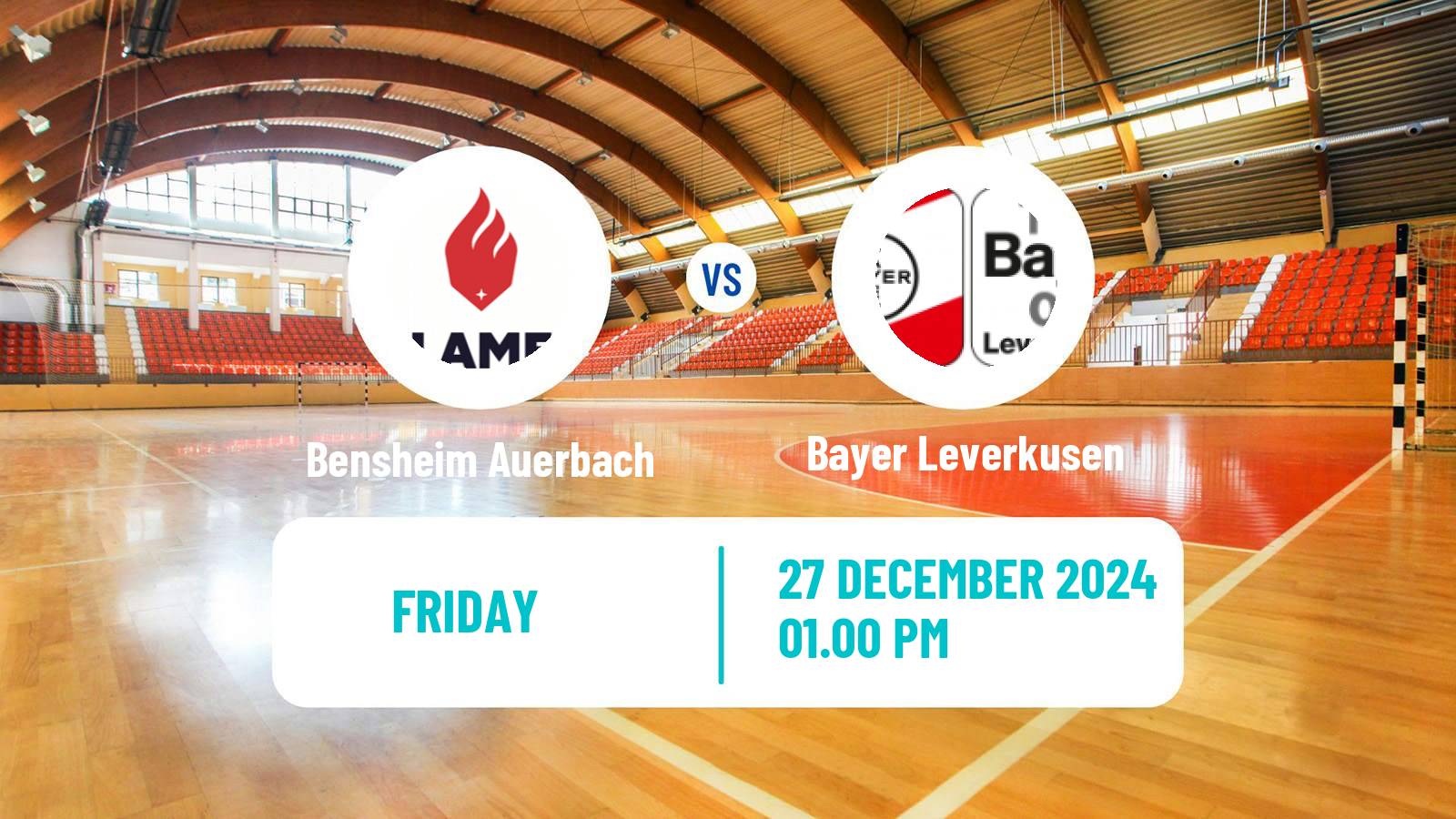 Handball German 1 Bundesliga Handball Women Bensheim Auerbach - Bayer Leverkusen