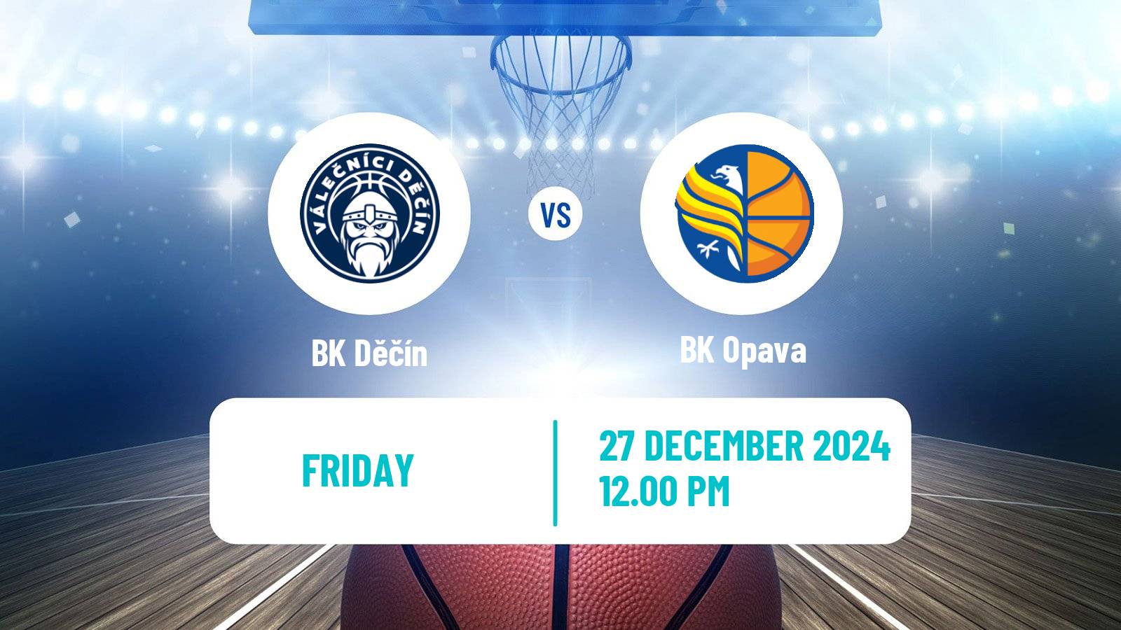 Basketball Czech NBL Děčín - Opava