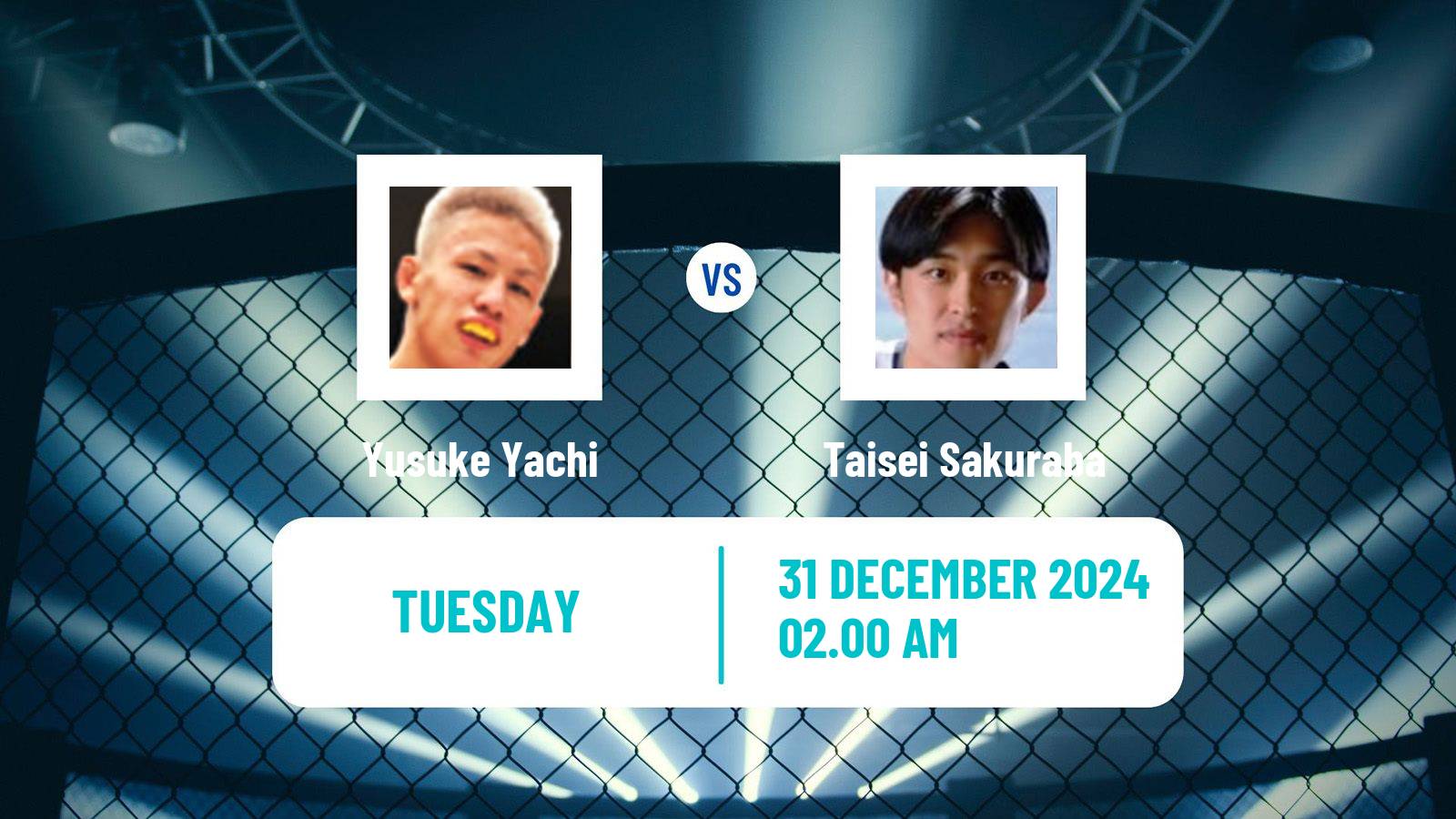 MMA Lightweight Rizin Men Yusuke Yachi - Taisei Sakuraba