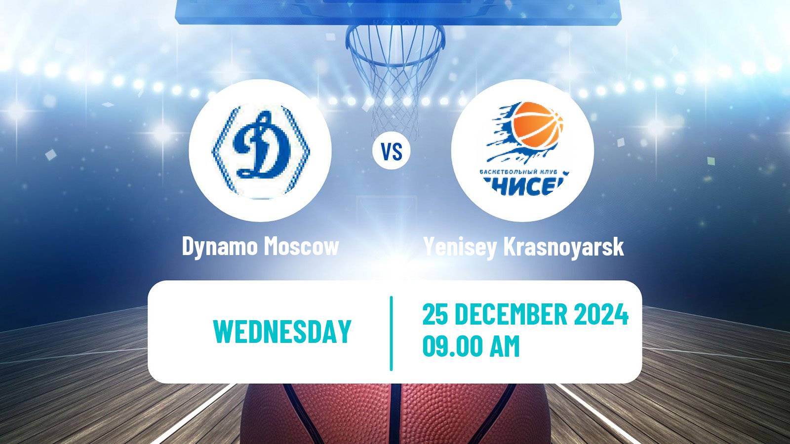 Basketball Russian Premier League Basketball Women Dynamo Moscow - Yenisey Krasnoyarsk