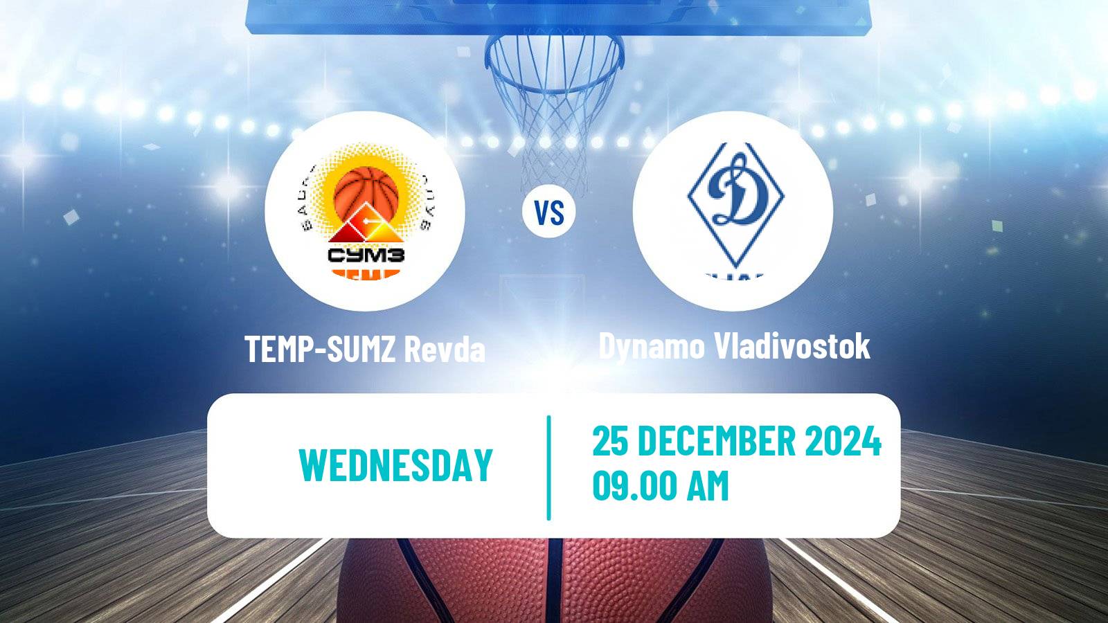 Basketball Russian Cup Basketball TEMP-SUMZ Revda - Dynamo Vladivostok