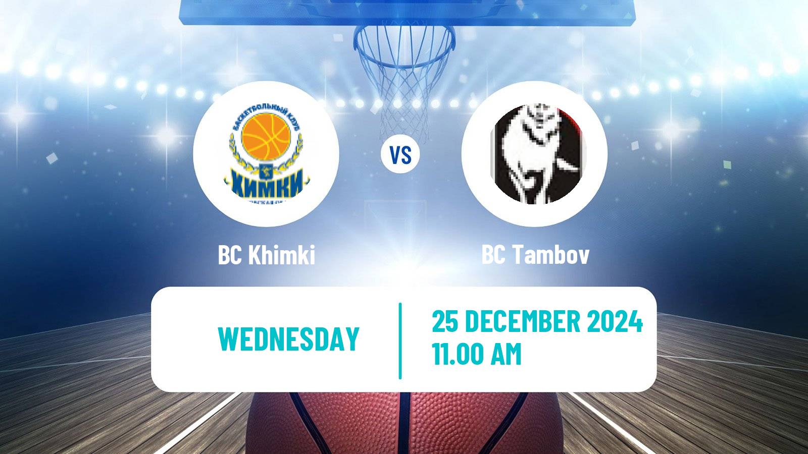 Basketball Russian Cup Basketball BC Khimki - Tambov