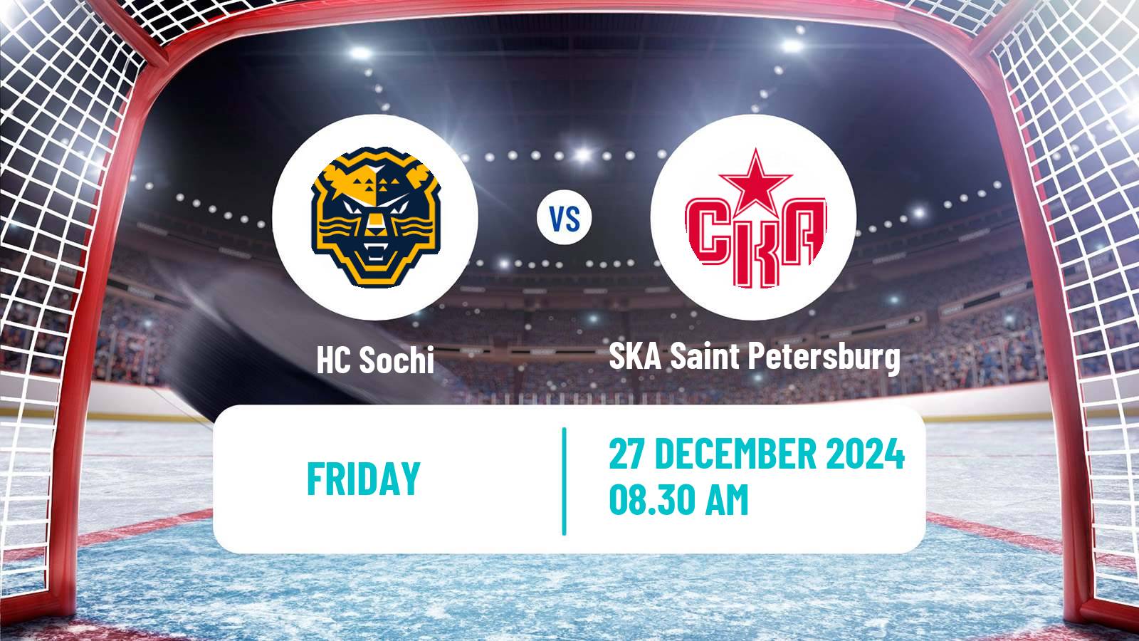 Hockey KHL Sochi - SKA Saint Petersburg