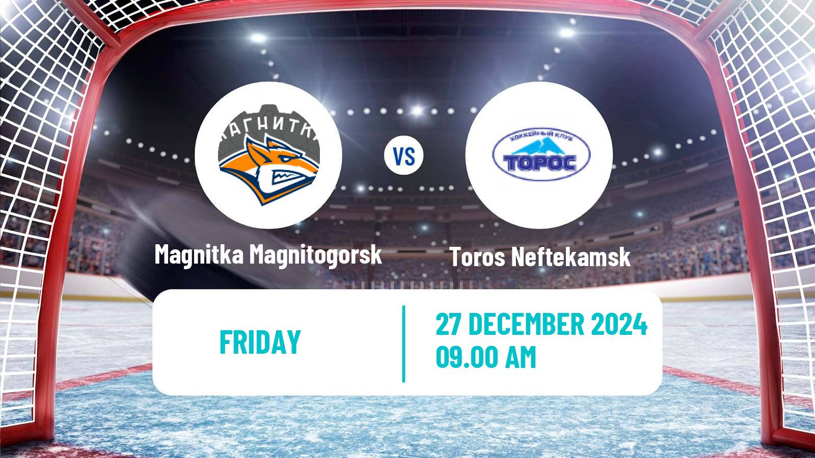 Hockey VHL Magnitka Magnitogorsk - Toros Neftekamsk