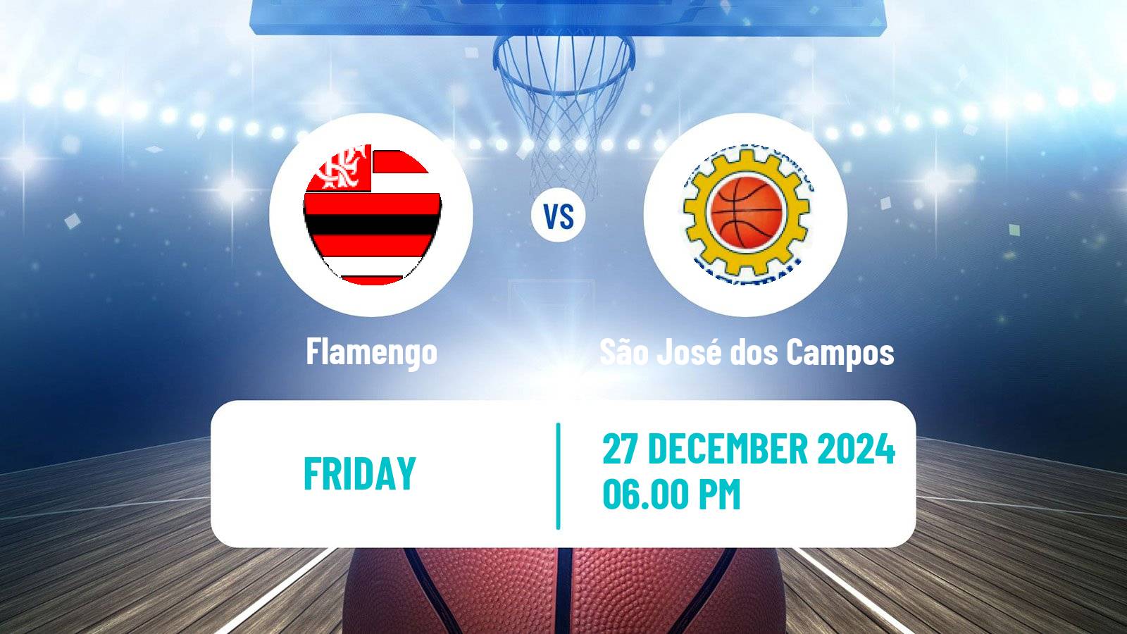 Basketball Brazilian NBB Flamengo - São José dos Campos