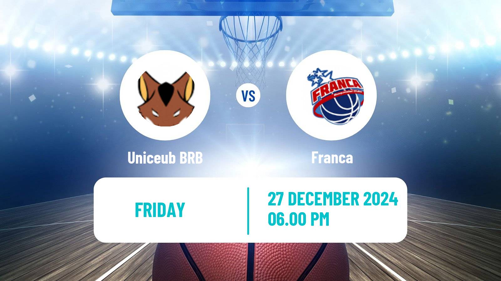 Basketball Brazilian NBB Uniceub BRB - Franca