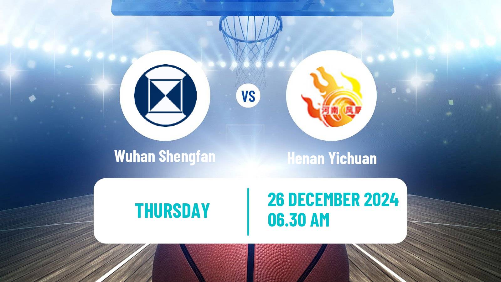 Basketball WCBA Wuhan Shengfan - Henan Yichuan