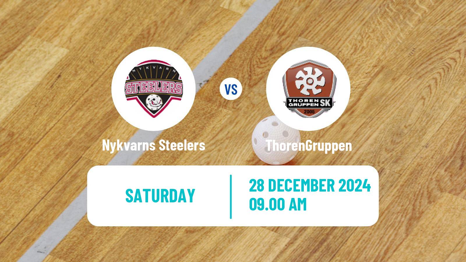 Floorball Swedish Superligan Floorball Nykvarns Steelers - ThorenGruppen