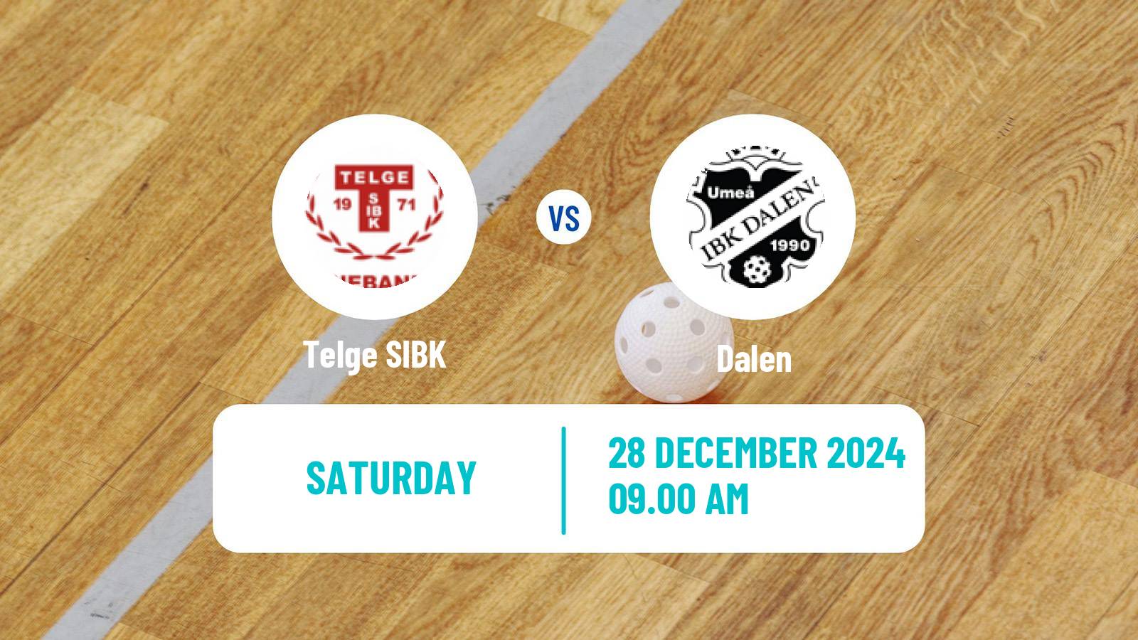 Floorball Swedish Superligan Floorball Women Telge - Dalen