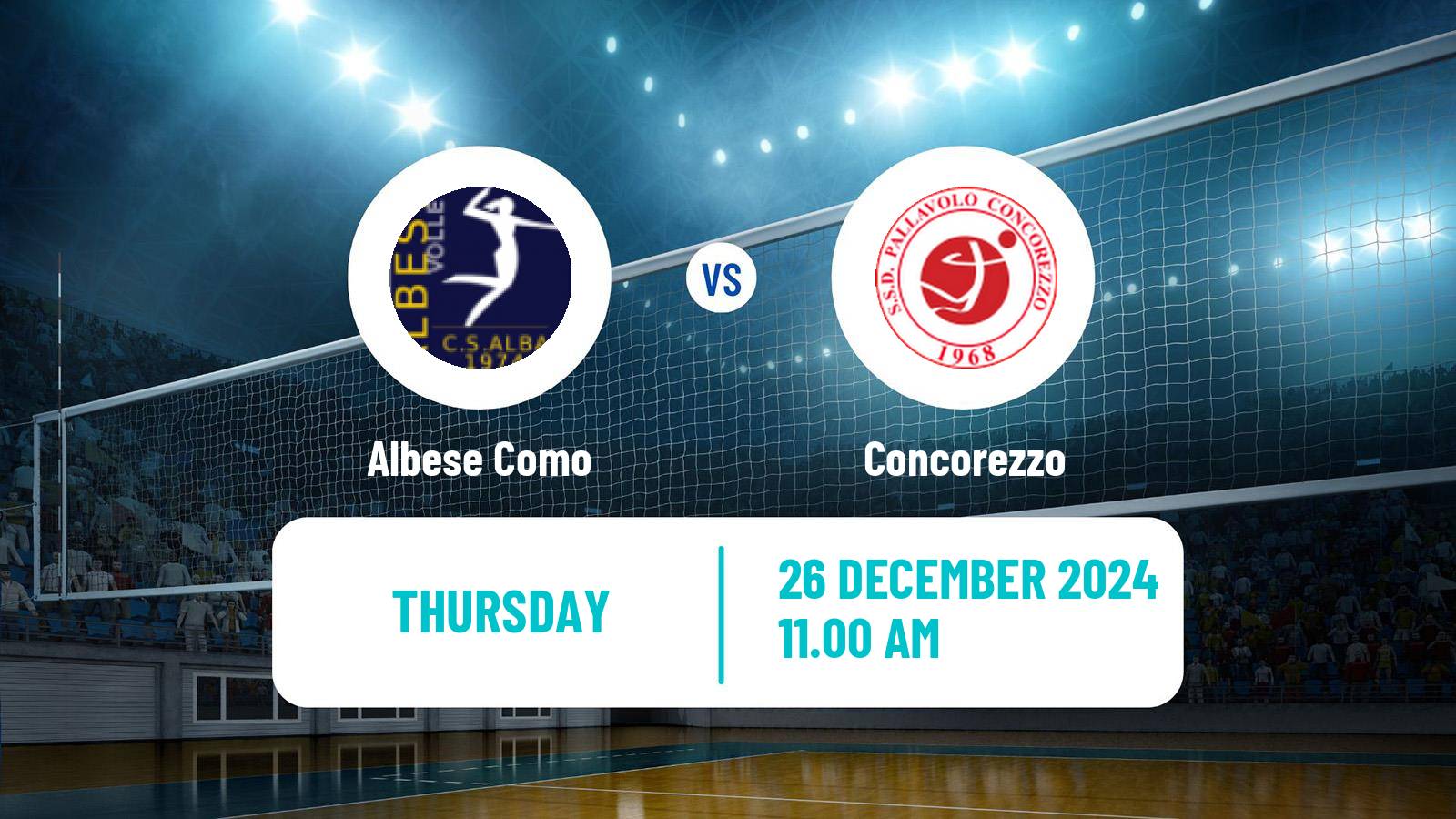 Volleyball Italian Serie A2 Volleyball Women Albese Como - Concorezzo