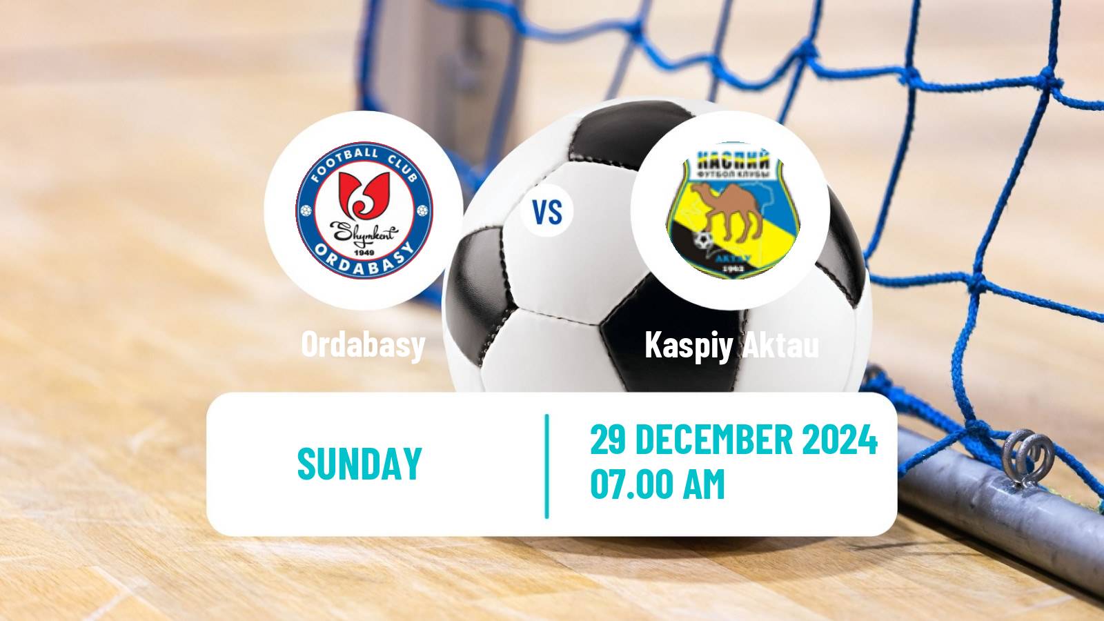 Futsal Kazakh Championship Futsal Ordabasy - Kaspiy Aktau