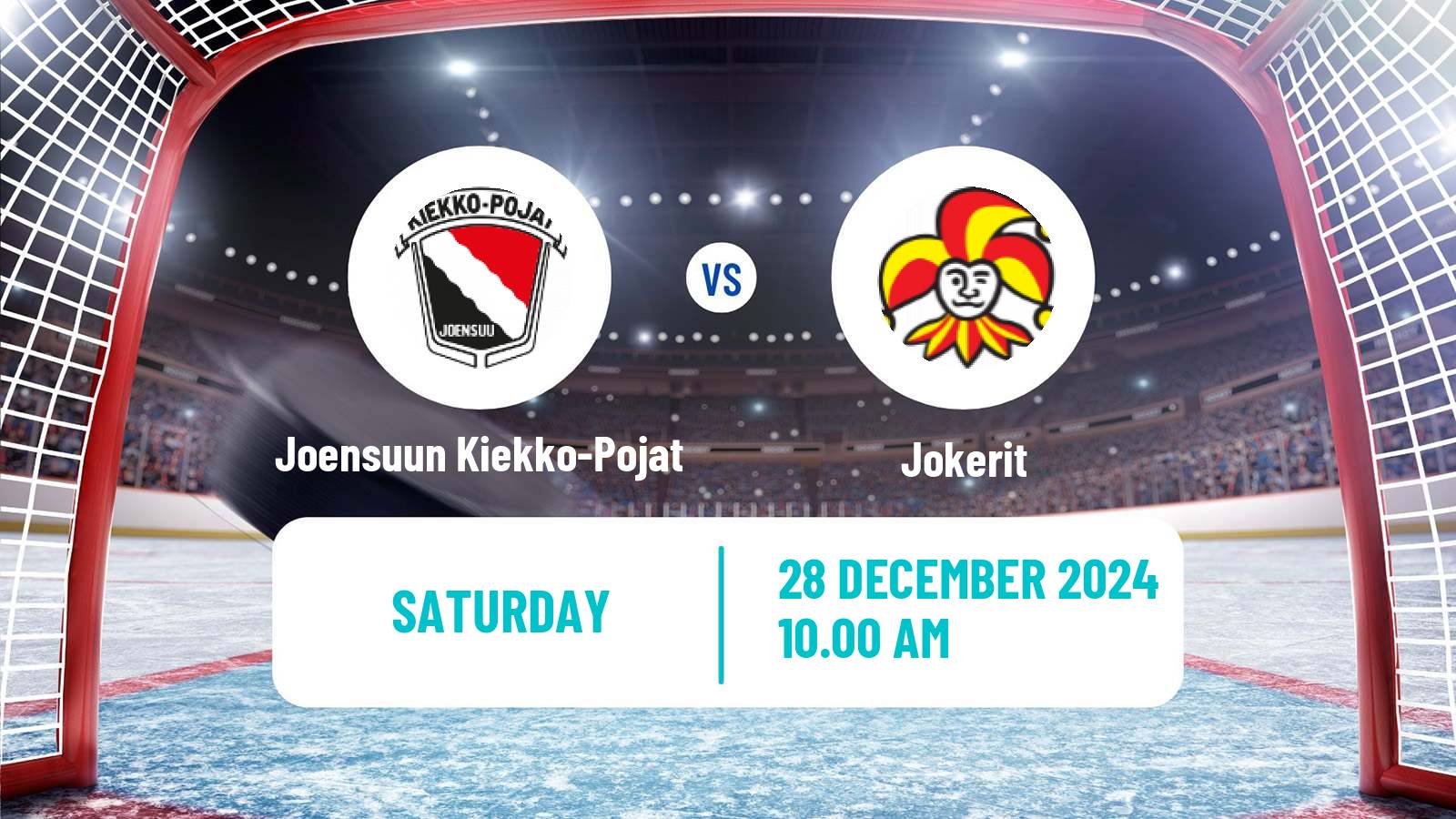 Hockey Finnish Mestis Joensuun Kiekko-Pojat - Jokerit