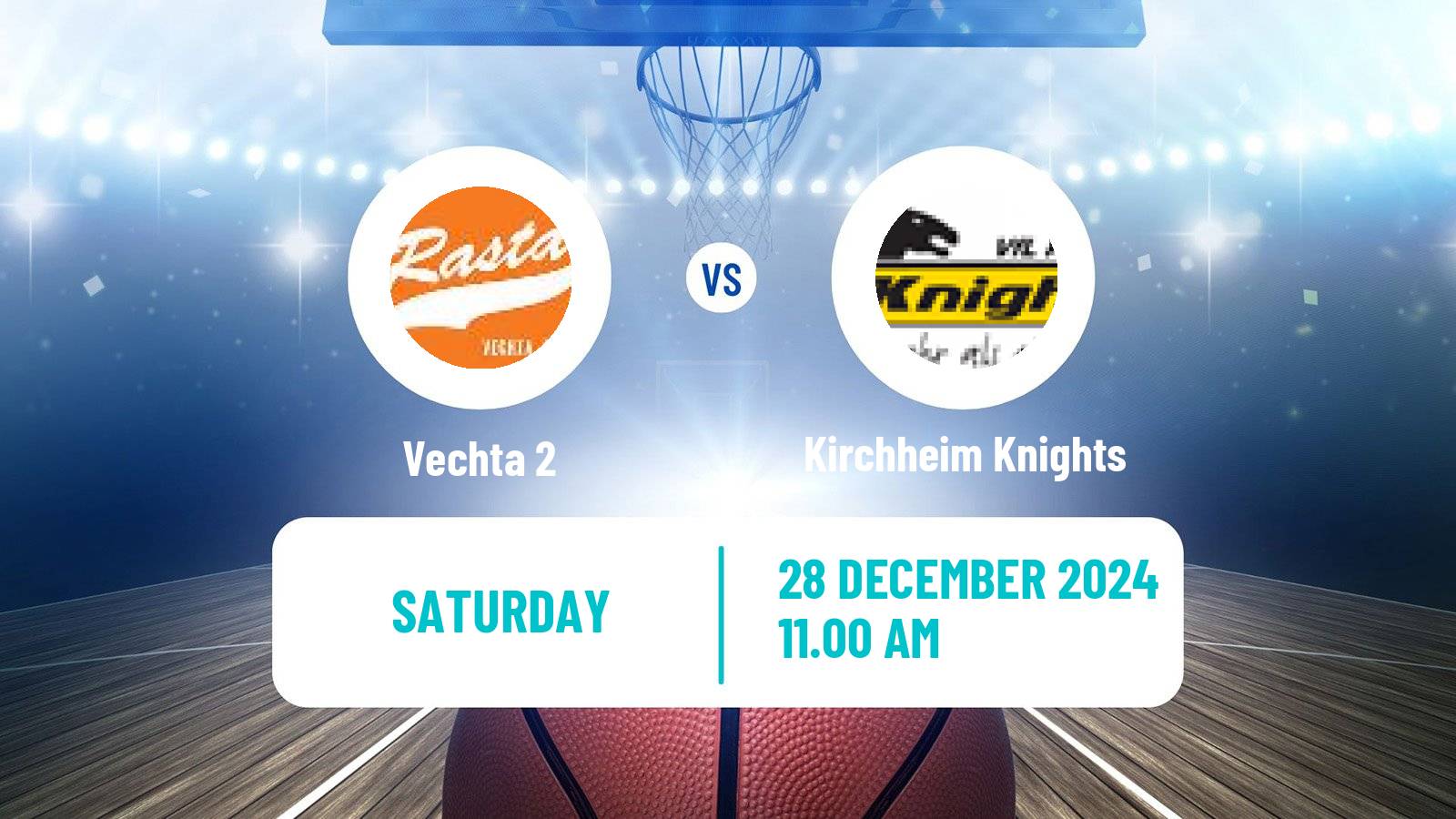 Basketball German Pro A Basketball Vechta 2 - Kirchheim Knights