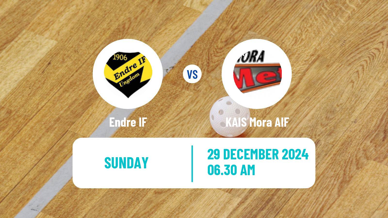 Floorball Swedish Superligan Floorball Women Endre IF - KAIS Mora AIF