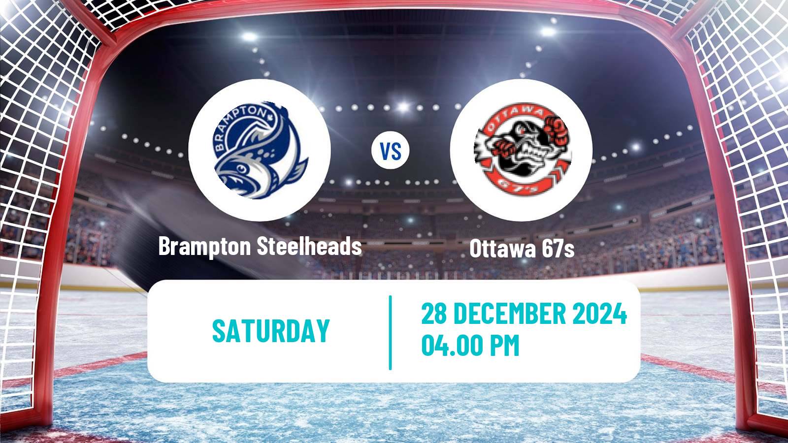 Hockey OHL Brampton Steelheads - Ottawa 67s