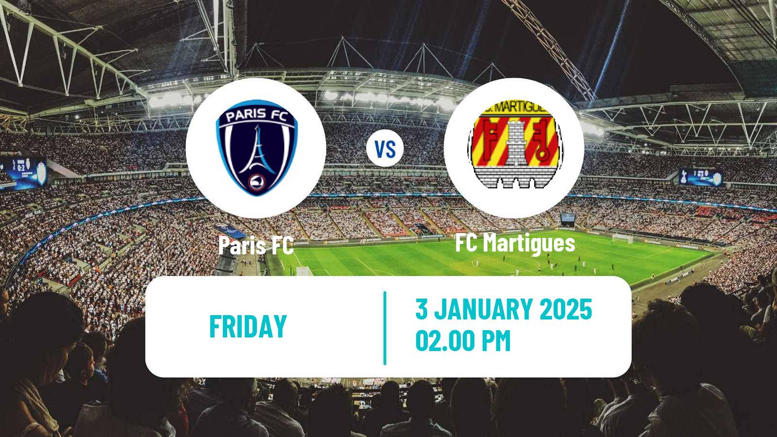 Soccer French Ligue 2 Paris FC - Martigues