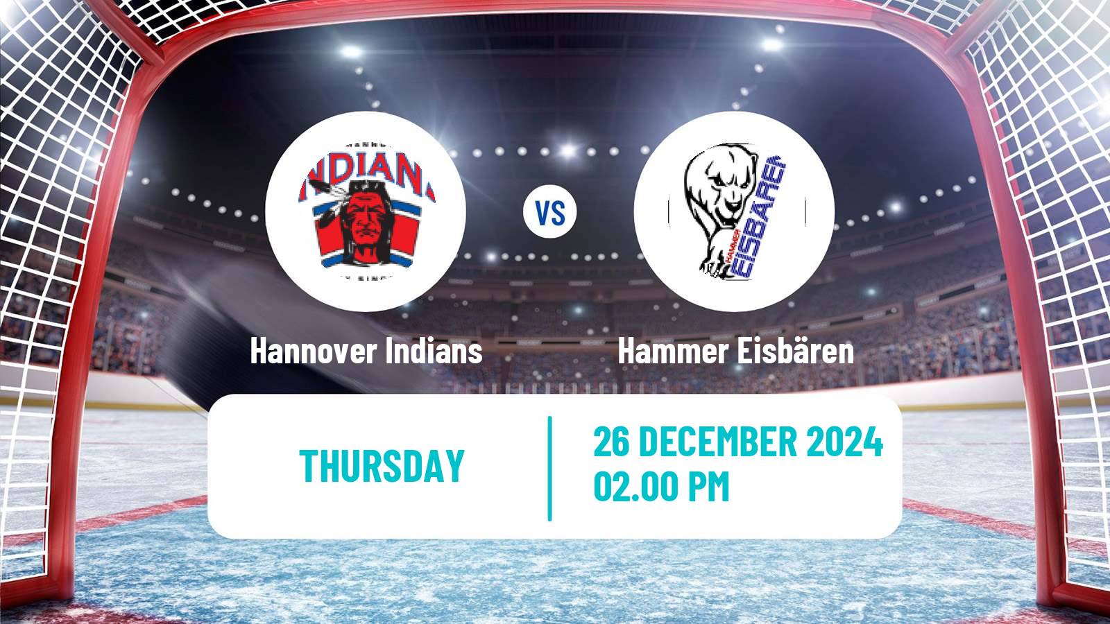 Hockey German Oberliga North Hockey Hannover Indians - Hammer Eisbären