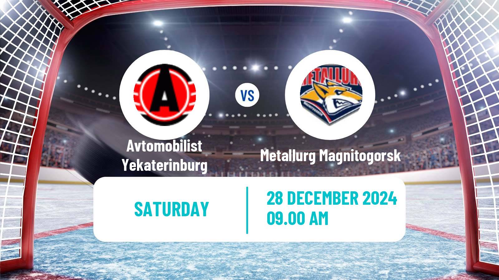 Hockey KHL Avtomobilist Yekaterinburg - Metallurg Magnitogorsk