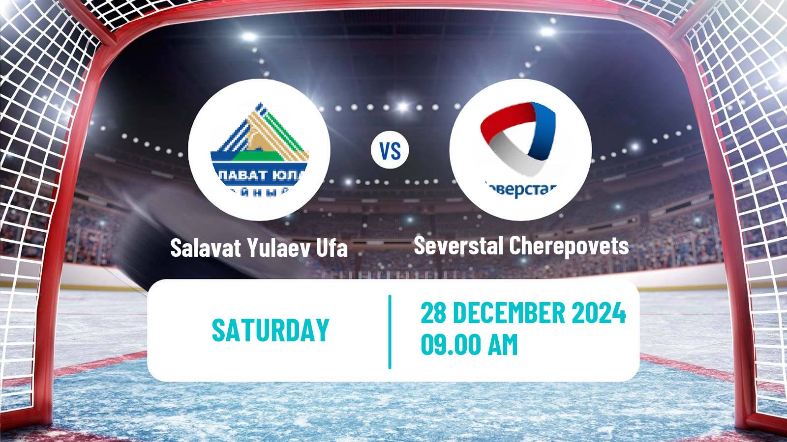 Hockey KHL Salavat Yulaev Ufa - Severstal Cherepovets