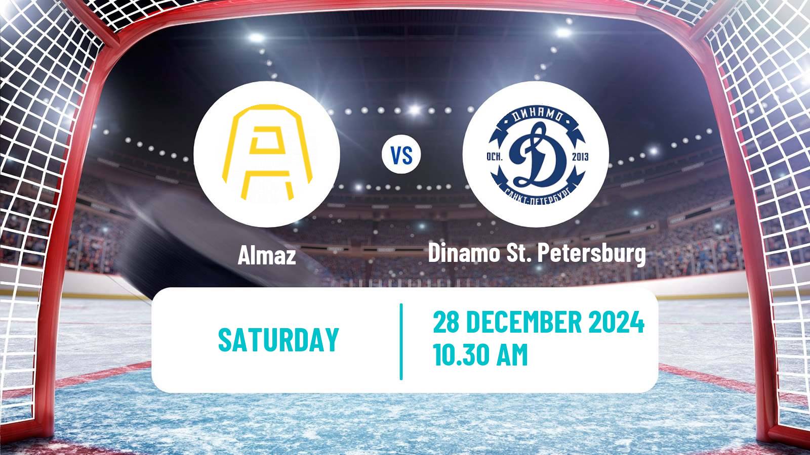 Hockey MHL Almaz - Dinamo St. Petersburg