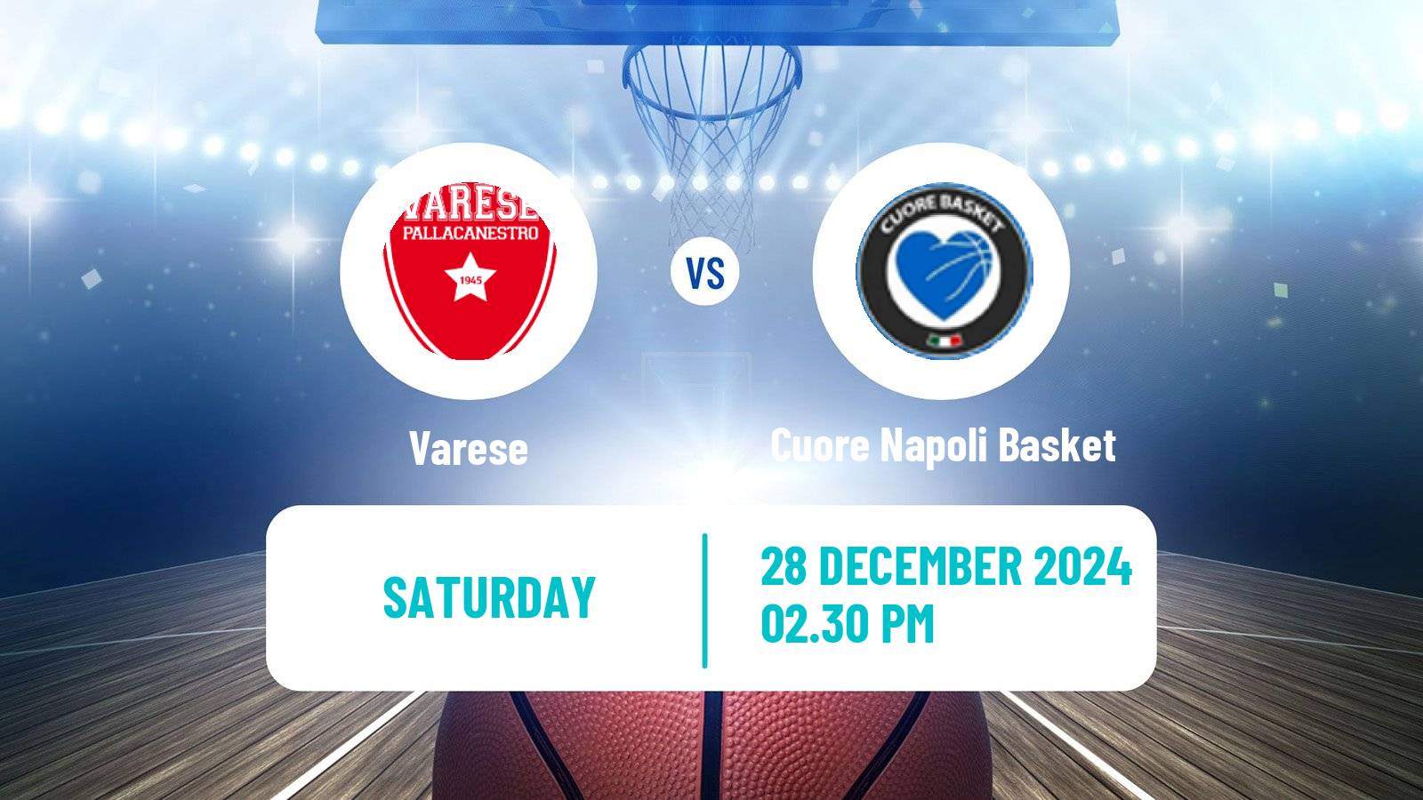 Basketball Italian Lega A Basketball Varese - Cuore Napoli Basket