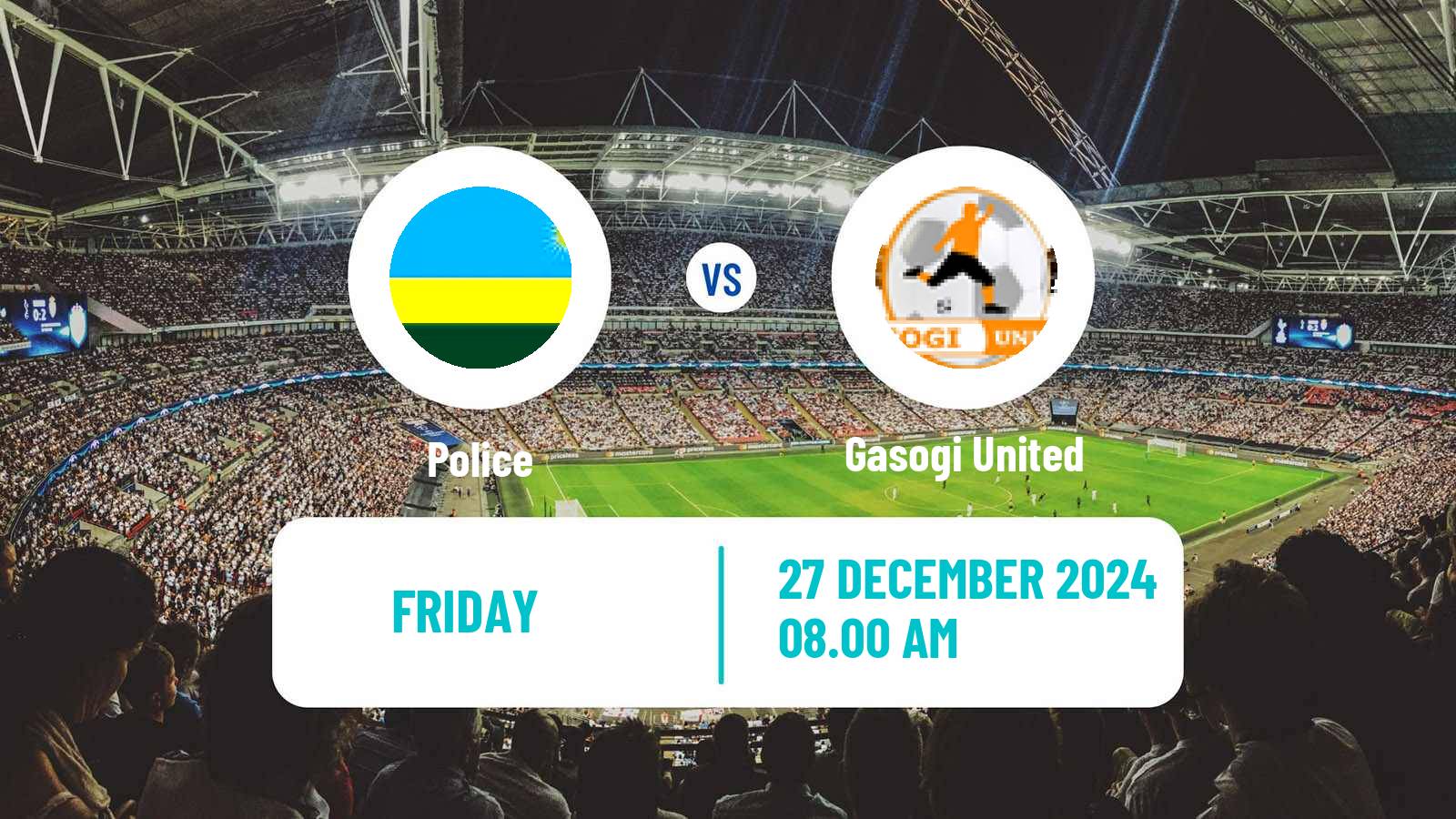 Soccer Rwanda Premier League Police - Gasogi United