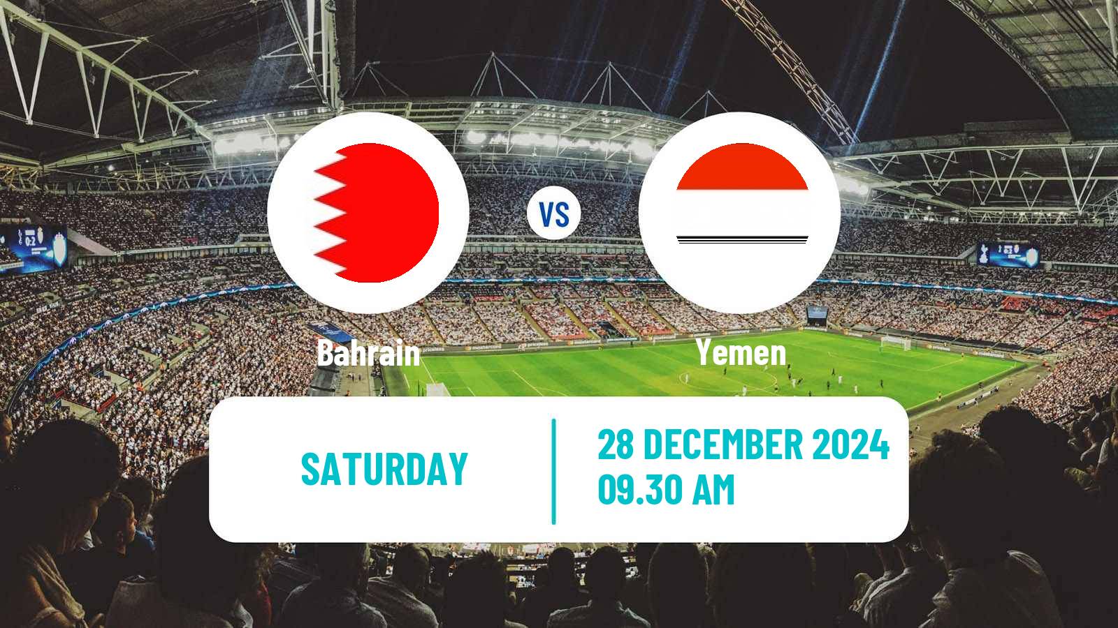 Soccer Gulf Cup of Nations Bahrain - Yemen