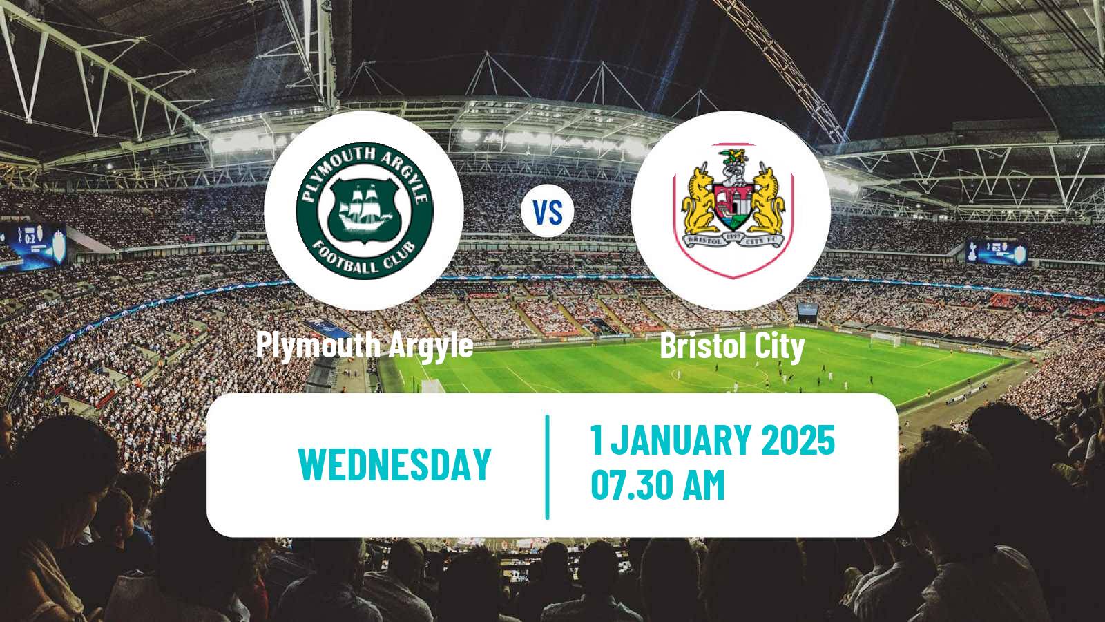 Soccer English League Championship Plymouth Argyle - Bristol City