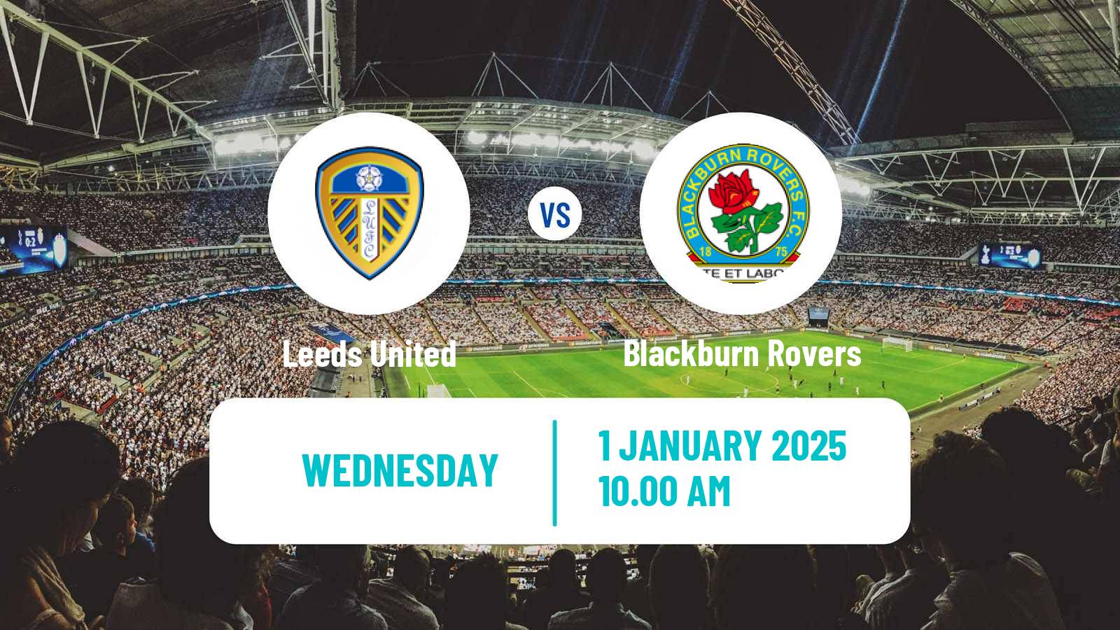 Soccer English League Championship Leeds United - Blackburn Rovers