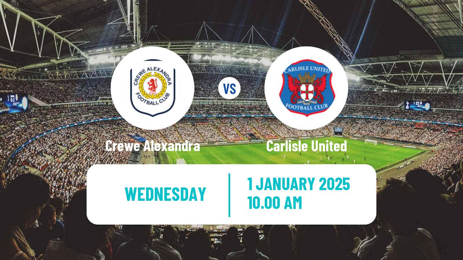 Soccer English League Two Crewe Alexandra - Carlisle United