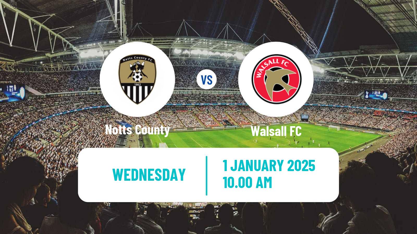 Soccer English League Two Notts County - Walsall