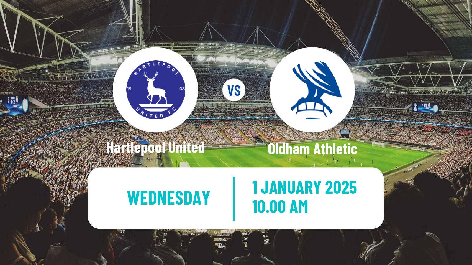 Soccer English National League Hartlepool United - Oldham Athletic