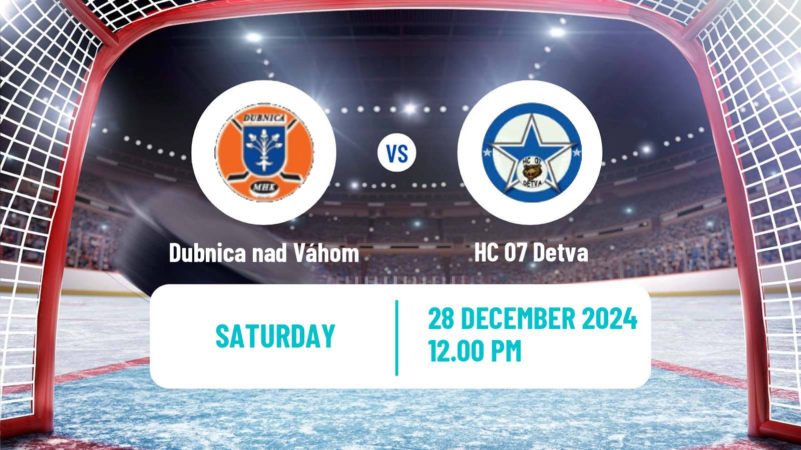 Hockey Slovak 1 Liga Hockey Dubnica nad Váhom - Detva