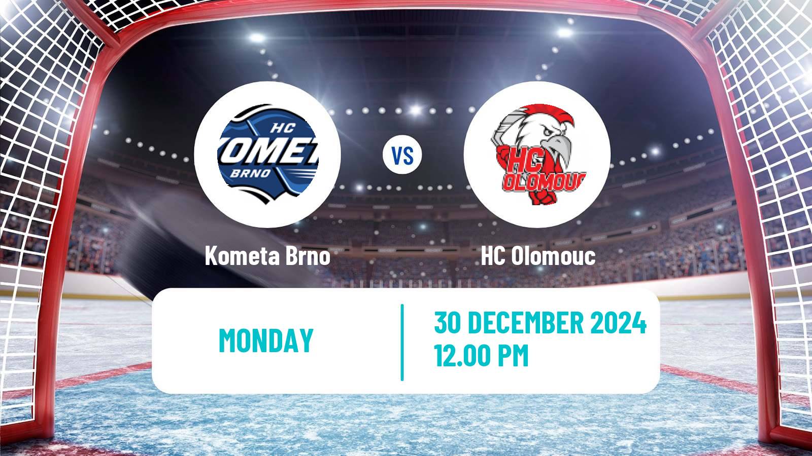 Hockey Czech Extraliga Kometa Brno - Olomouc