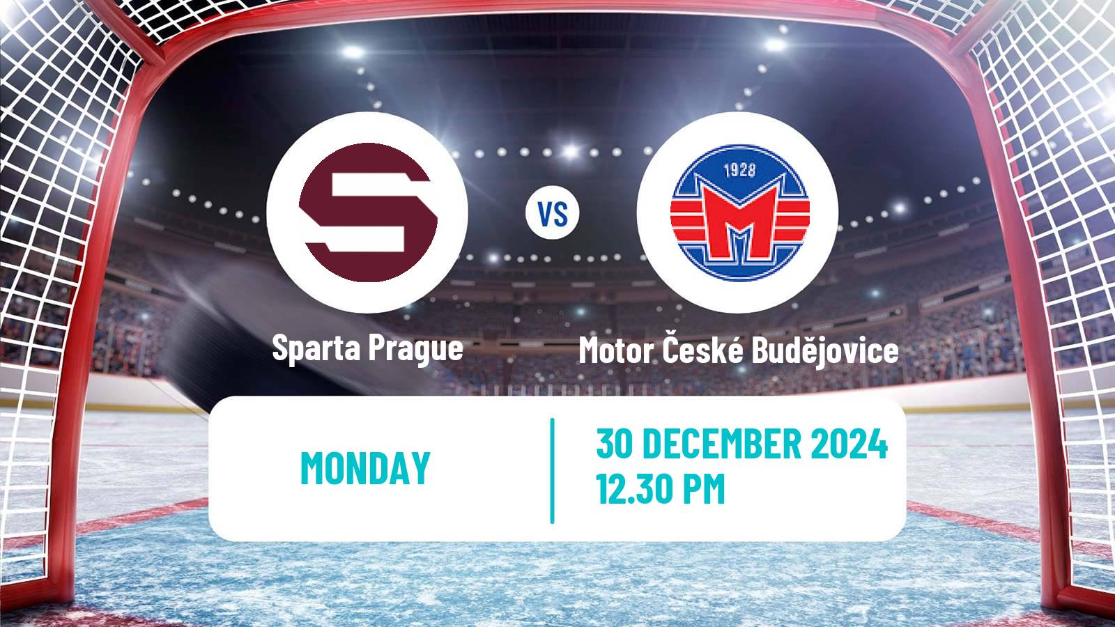 Hockey Czech Extraliga Sparta Prague - Motor České Budějovice